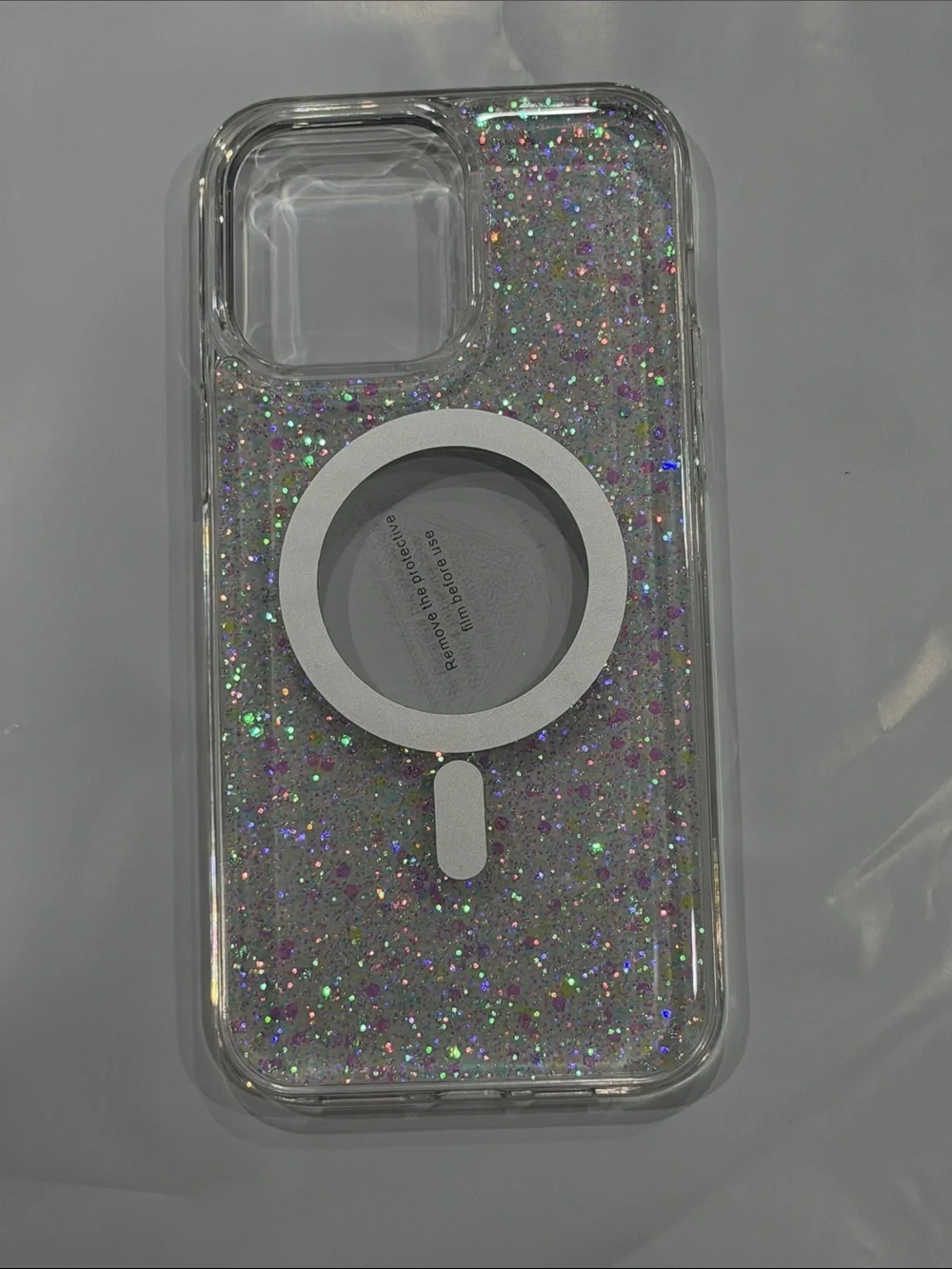 Glitter Clear Phone Case with MagSafe - iPhone 14 ProMax
